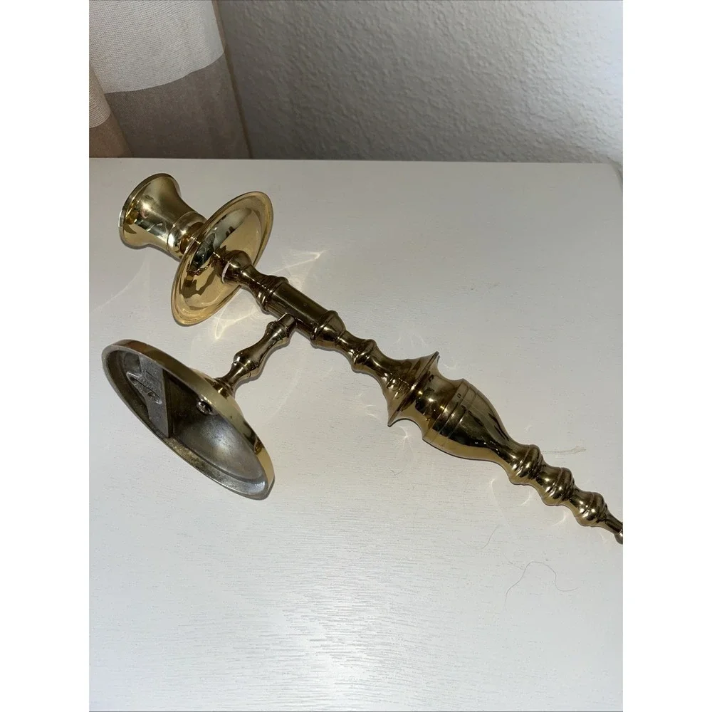 vintage brass‎ wall sconce candle holder
